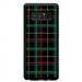 Plaid Christmas Tartan Black Green Phone Case Slim Shockproof Custom Case Cover For Samsung Galaxy S23 Ultra S22+ S21