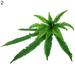 Artificial Persian Leaves Fake Grass Hanging Vine Plants Faux Bushes Silk Flower Greenery Plant Ferns Leaves for Home Wall Decoration Indoor Outside Hanging Basket