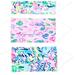 Lilly Pulitzer Accessories | Nwt Lilly Pulitzer Lilly’s Favorite Rainbow Pack 3 Masks Sealed Package Mermaids | Color: Blue/Pink | Size: Os