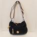 Giani Bernini Bags | Giani Bernini Black Tan Faux Leather Zip Shoulder Bag | Color: Black/Tan | Size: Os