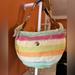Coach Bags | Coach Hampton Watercolor Striped Hobo Bag | Color: Brown/Cream | Size: Os