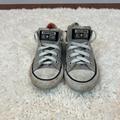 Converse Shoes | Converse Girls Toddler Size 12 Low Top Gym Shoes | Color: Gray/White | Size: 12g