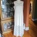 Torrid Dresses | Nwt Torrid Spaghetti Straps Lace Maxi Dress | Color: Cream | Size: 18-20