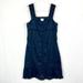 Converse Dresses | Converse - One Star | Midnight Blue Lace Trim Pleated Boho Sun Dress | Color: Blue | Size: M