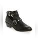 Rebecca Minkoff Shoes | New Rebecca Minkoff Abigail Buckle Booties Black Leather Cutout Ankle Boots 9 | Color: Black | Size: 9