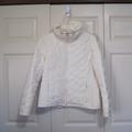 Nine West Jackets & Coats | Nine West Separates Down Jacket Sz L | Color: White | Size: L