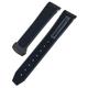 IENYU For Omega Speedmaster 326 Watch Strap Seamaster 300 Black Sport Bracelet Rubber Silicone Soft Watchband 19mm 21mm 20mm Watchbands (Color : Black black, Size : 20mm)