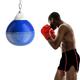 SPOTRAVEL 45cm/52cm Water Punch Bag, Water Training Bag with Adjustable Metal Chain, Insurance Buckles & Water Injection Hose, Aqua Boxing Bag for Adults kids (Blue, 52cm Dia x 71cm H)