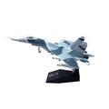 Scale Airplane Model 1:100 For Russian Air Force Fighter Sukhoi Su-27 Diecast Scale Metal Planes Dropshipping Highly Restored Exquisite Collection Gift (Color : SU-27)