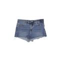 Joe's Jeans Denim Shorts - Mid/Reg Rise: Blue Bottoms - Women's Size 28