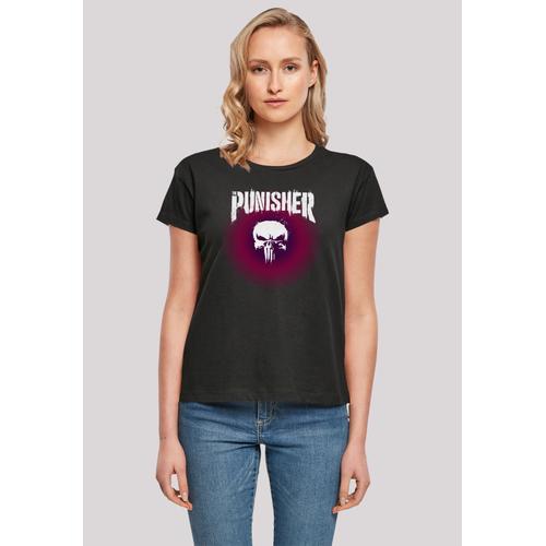 T-Shirt F4NT4STIC ""Marvel Punisher Psychedelic Warface"" Gr. XL, schwarz Damen Shirts Premium Qualität