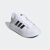 Sneaker ADIDAS SPORTSWEAR "GRAND COURT PLATFORM", Gr. 39, schwarz-weiß (cloud weiß, core schwarz, core schwarz), Synthetik, sportlich, Schuhe, Design auf den Spuren des adidas Superstar