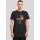 T-Shirt F4NT4STIC "Star Wars Darth Vader Death Star" Gr. S, schwarz Herren Shirts T-Shirts
