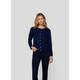 Strickjacke RABE "RABE Strickjacke" Gr. 44, blau (dunkelblau) Damen Strickjacken