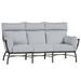 Summer Classics Majorca 83" Wide Outdoor Patio Sofa w/ Cushions Metal/Olefin Fabric Included/Sunbrella® Fabric Included | Wayfair