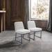 Latitude Run® Anthiathia Metal Side Chair Fabric in Gray | 32 H x 17.5 W x 19.5 D in | Wayfair 1D75714E5BCC4301BD625A0987348877