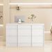 Latitude Run® Vintage front desk Wood in White | 39.37 H x 70.86 W x 21.65 D in | Wayfair 0D9DDC91C71846989919D6D23D244D99