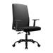 Latitude Run® Castalia Office Chair Aluminum/Upholstered in Black/Brown | 44 H x 25 W x 26 D in | Wayfair 326AF533808644BC8AC9483B2E8CFBFB