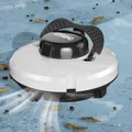 Robot nettoyeur de piscine sans fil aspirateur automatique avec moteurs touristes