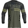 Thor Pulse Combat Youth Motocross Jersey, black-green, Size M