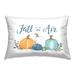 Stupell Fall In The Air Pumpkins Decorative Printed Throw Pillow Design by Deb Strain