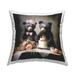 Stupell Bears & Wedding Cake Decorative Printed Throw Pillow Design by Ray Powers