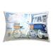 Stupell Bike & Van on Shore Decorative Printed Throw Pillow Design by James Wiens