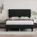 Sturdy Platform Bed with Wooden Slats Support, King Bed Frame with Headboard,King Size