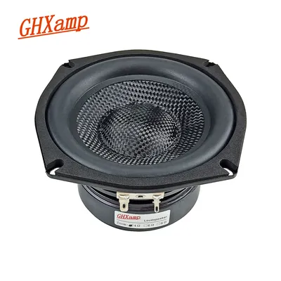 1pc ghxamp 5,25 inch 133mm quadratischer Glasfaser-Subwoofer-Lautsprecher Heimkino-PC Image