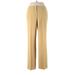 Jh Collectibles Dress Pants - Super Low Rise: Tan Bottoms - Women's Size 10