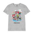 "T-shirt mascotte JO Paris 2024 - Gris - Enfant - Homme Taille: 8 Years"