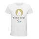 T-shirt Logo Jeux Paralympiques de Paris 2024 - Blanc - Homme Taille: M