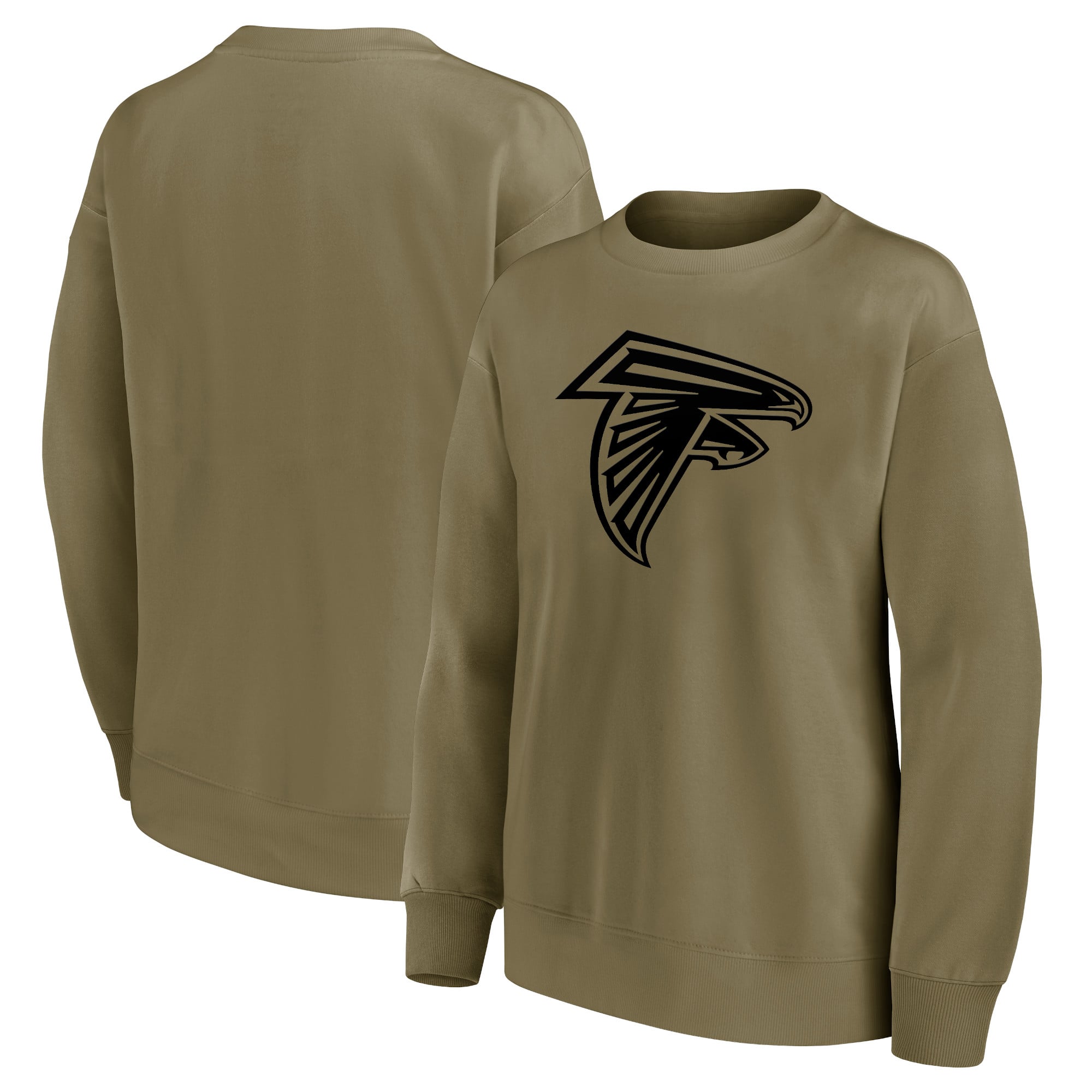Atlanta Falcons übergroßes Crew-Sweatshirt mit Mono-Logo und Grafik – Damen
