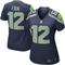 Seattle Seahawks Nike Heimspieltrikot – College Navy – Fan 12 – Damen