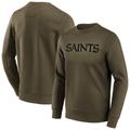 New Orleans Saints Fashion Preferred Logo Rundhals-Sweatshirt - Herren