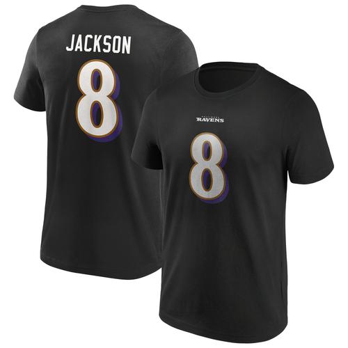 Baltimore Ravens Alternate Name & Number T-Shirt - Lamar Jackson - Herren - Big & Tall