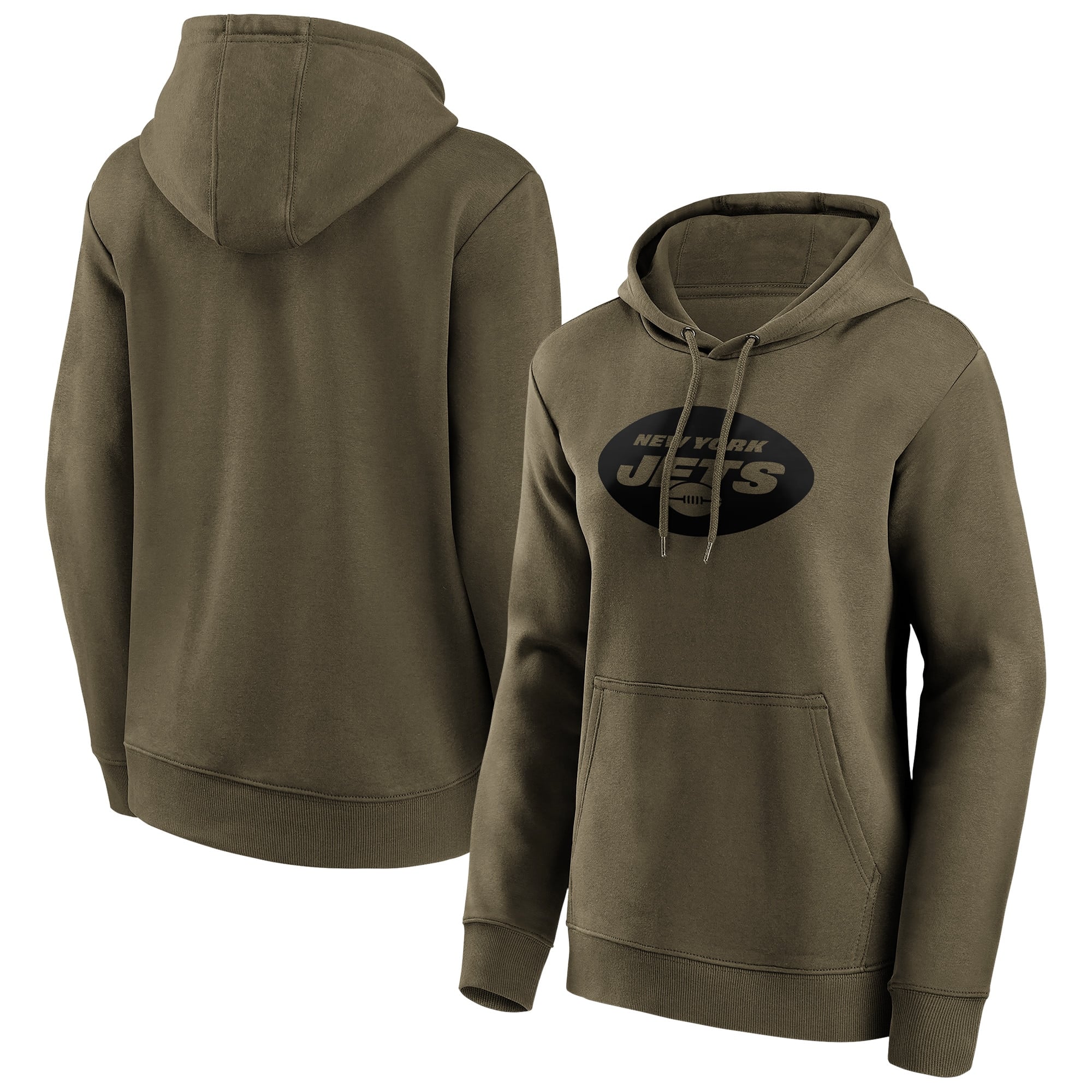 New York Jets Fashion Preferred Logo Hoodie - Damen