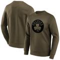 Boston Celtics Fanatics Branded Fashion Preferred Logo Rundhals-Sweatshirt - Herren