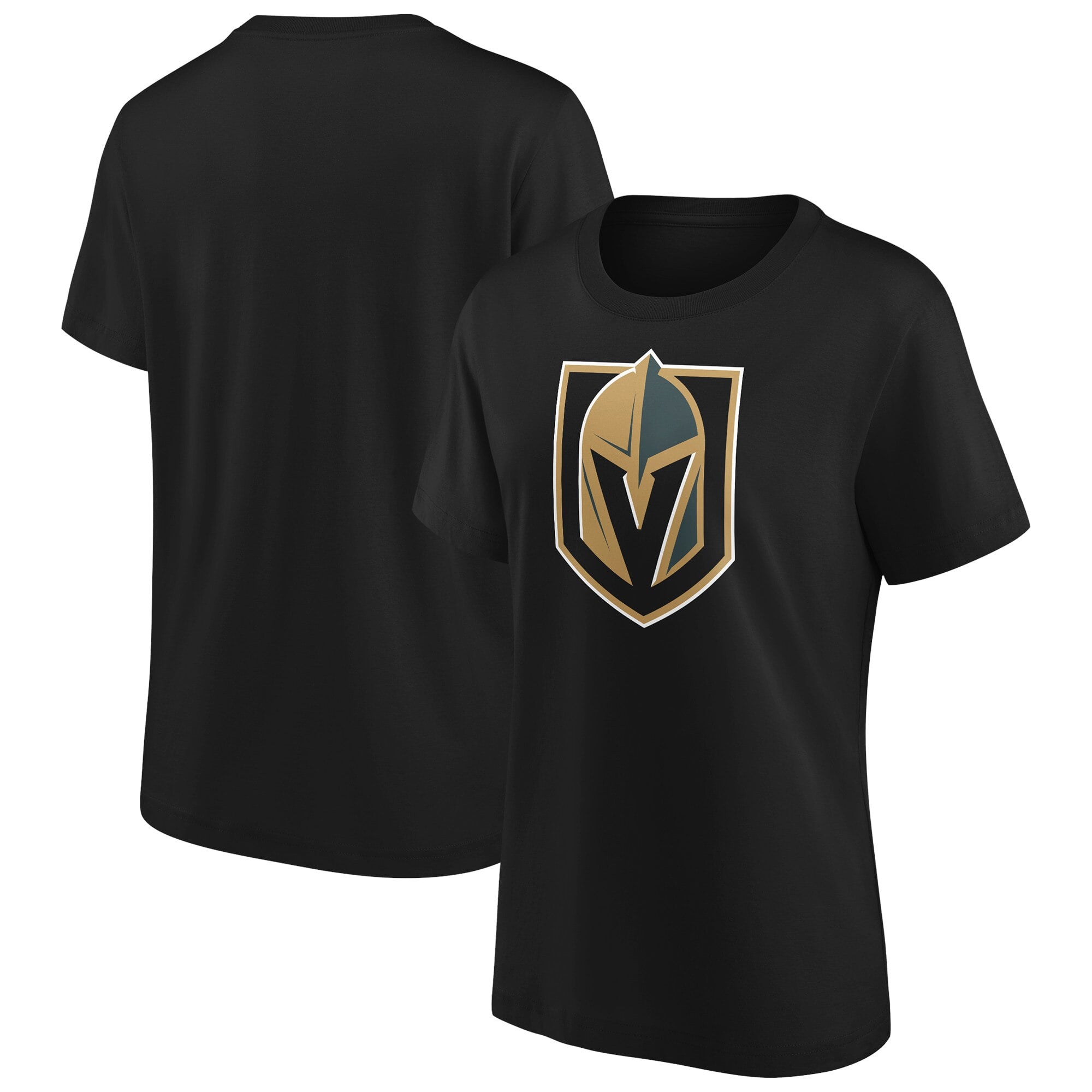 Vegas Golden Knights Fanatics Branded Primary Logo Graphic T-Shirt – Damen