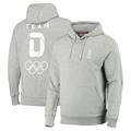 Team D Grafik-Logo-Hoodie - Grau