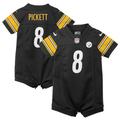 Pittsburgh Steelers Nike Home Jersey Strampler – Schwarz – Kenny Pickett – Neugeborene