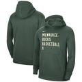 Milwaukee Bucks Nike Spotlight Fleece Overhead Hoodie - Herren