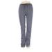 American Eagle Outfitters Casual Pants - Mid/Reg Rise Straight Leg Boyfriend: Gray Bottoms - Women's Size 00