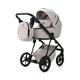 Mee-Go Milano Evo | 3in1 Travel System with Cosmo Car Seat (Colour: Biscuit (Standard))