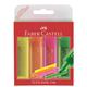 Faber-Castell TEXTLINER 1546 marker 4 pc(s) Chisel tip Orange,...