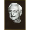 [Signed] [Signed] Frank Gehry - Rare signed card + photo - 90s Frank Gehry - Canadian-born American architect - Guggenheim Museum [Fine]