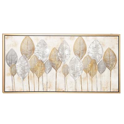 Cosmoliving By Cosmopolitan Brown Canvas Wall Art Framed Wall Art by Quinn Living in Brown