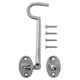 Chrome-Plated Cabin Hook, (L)130mm