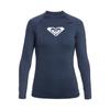 Sporttop ROXY "Whole Hearted", Damen, Gr. XXL, blau (mood indigo), 84% Polyester, 16% Elasthan, Tops