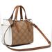 Nine West Bags | Nine West Cedar Brown Satchel, Nwt | Color: Brown/White | Size: Os